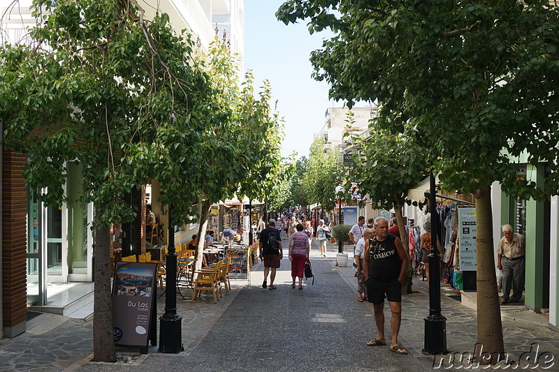 Altstadt von Agios Nikolaos auf Kreta, Griechenland