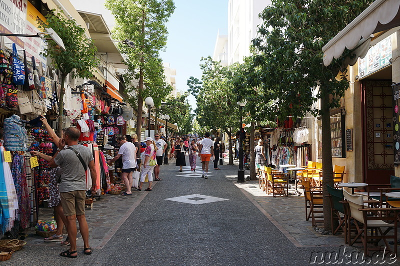 Altstadt von Agios Nikolaos auf Kreta, Griechenland