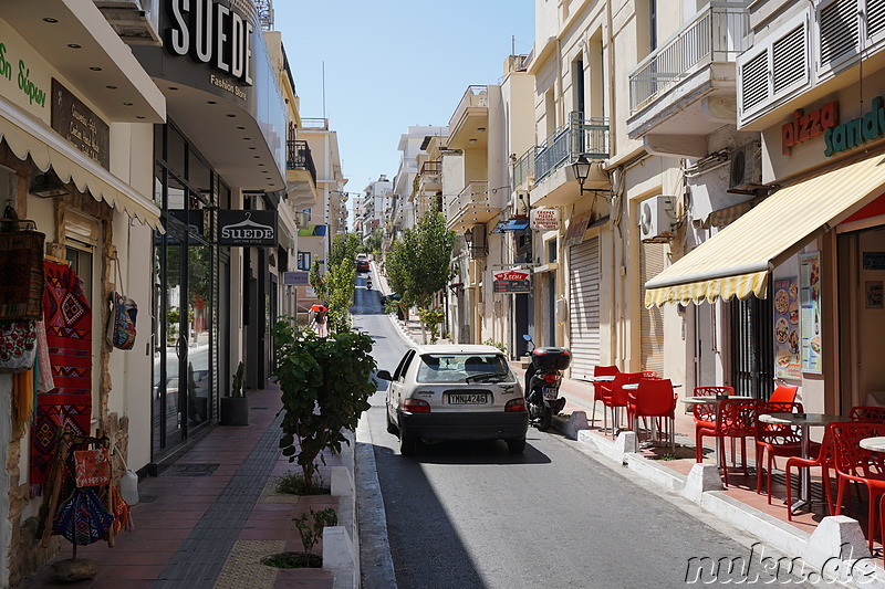 Altstadt von Agios Nikolaos auf Kreta, Griechenland