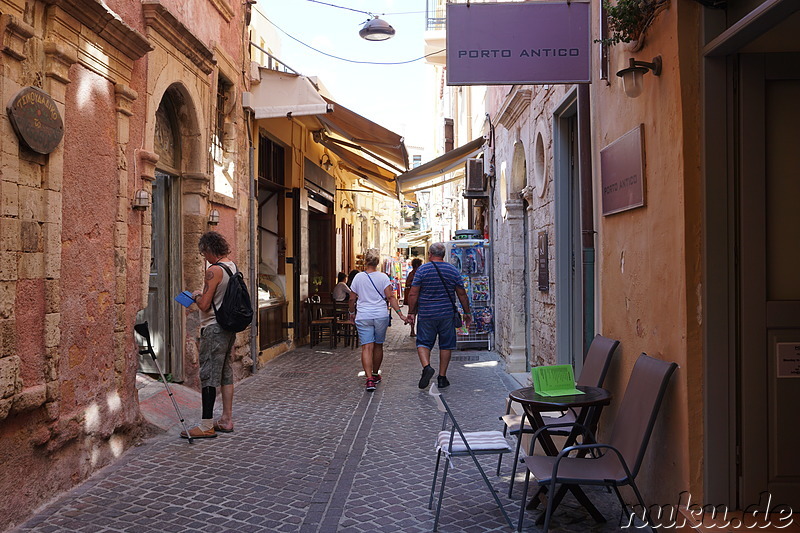 Altstadt von Chania auf Kreta, Griechenland