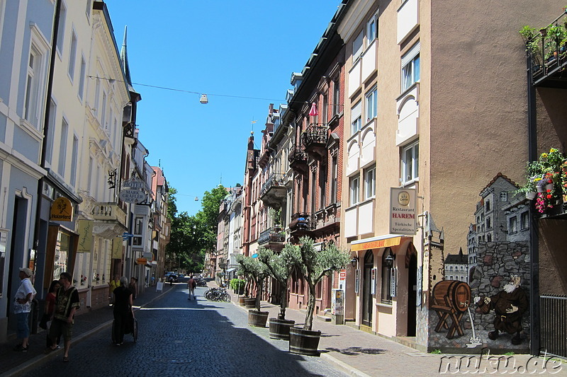 Altstadt von Freiburg im Breisgau, Baden-Württemberg