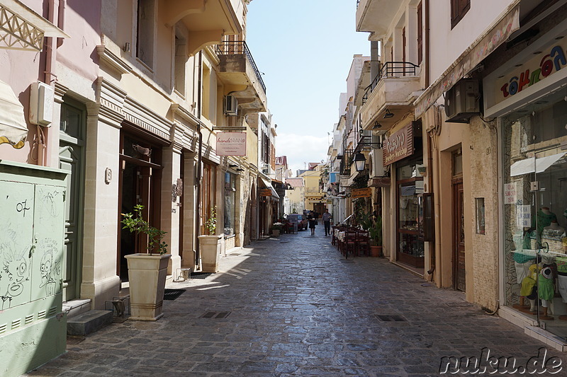 Altstadt von Rethymno auf Kreta, Griechenland