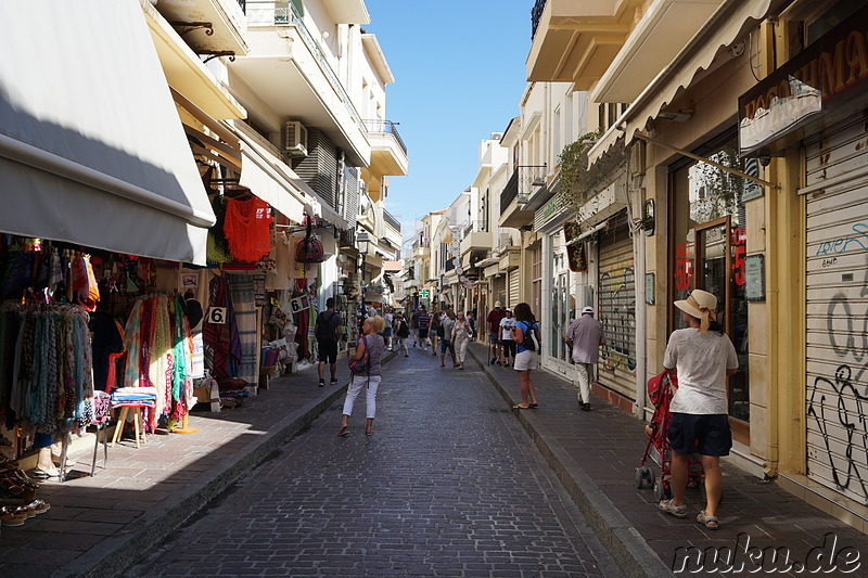 Altstadt von Rethymno auf Kreta, Griechenland