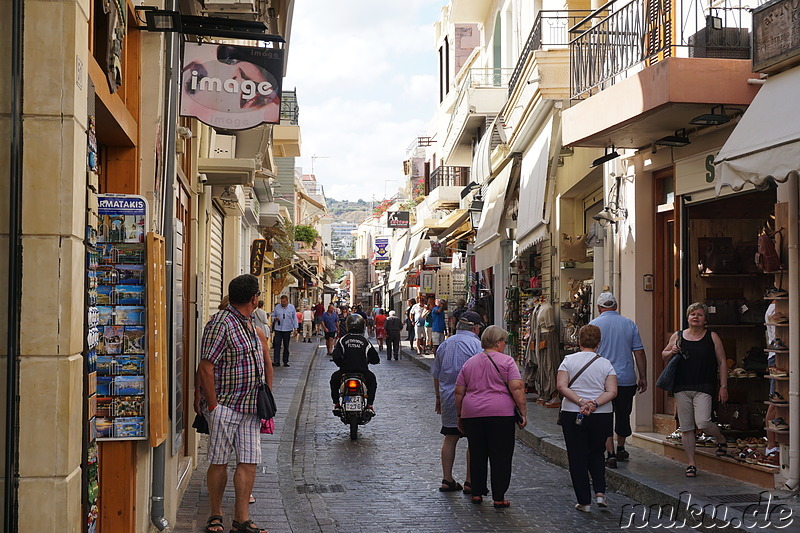 Altstadt von Rethymno auf Kreta, Griechenland