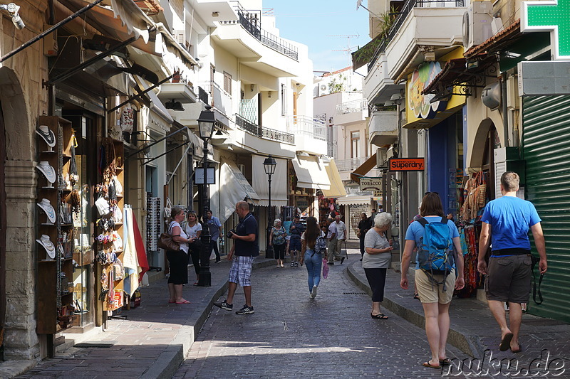 Altstadt von Rethymno auf Kreta, Griechenland