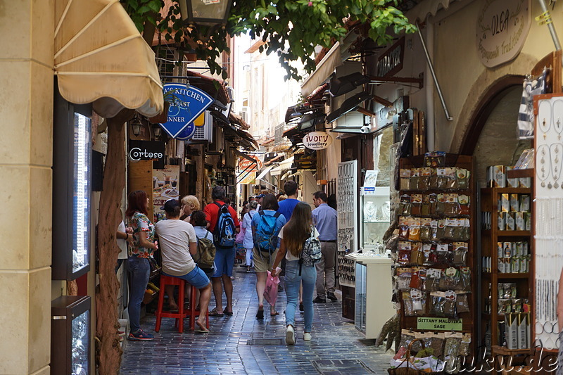 Altstadt von Rethymno auf Kreta, Griechenland