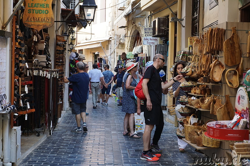 Altstadt von Rethymno auf Kreta, Griechenland