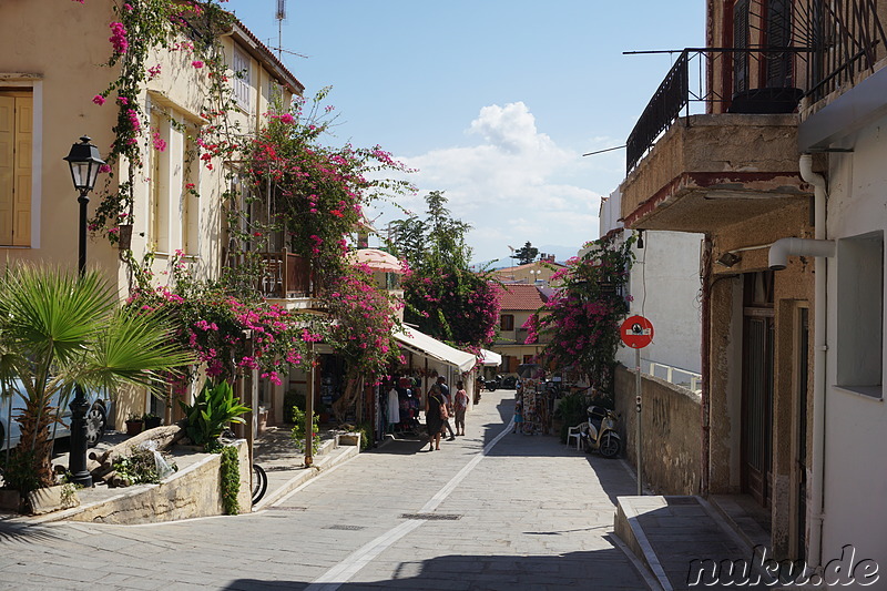 Altstadt von Rethymno auf Kreta, Griechenland