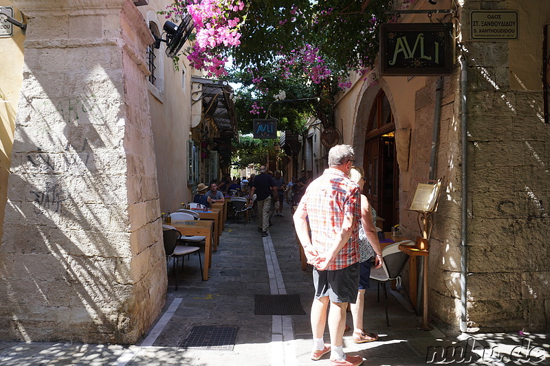 Altstadt von Rethymno auf Kreta, Griechenland