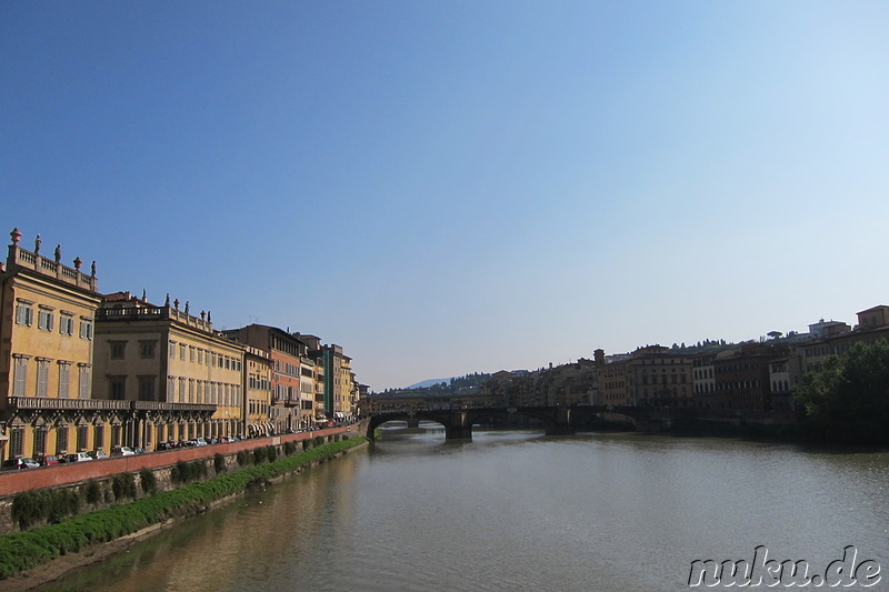 Am Arno in Florenz, Italien