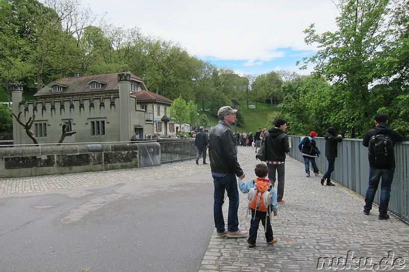 Am Bärengraben in Bern, Schweiz