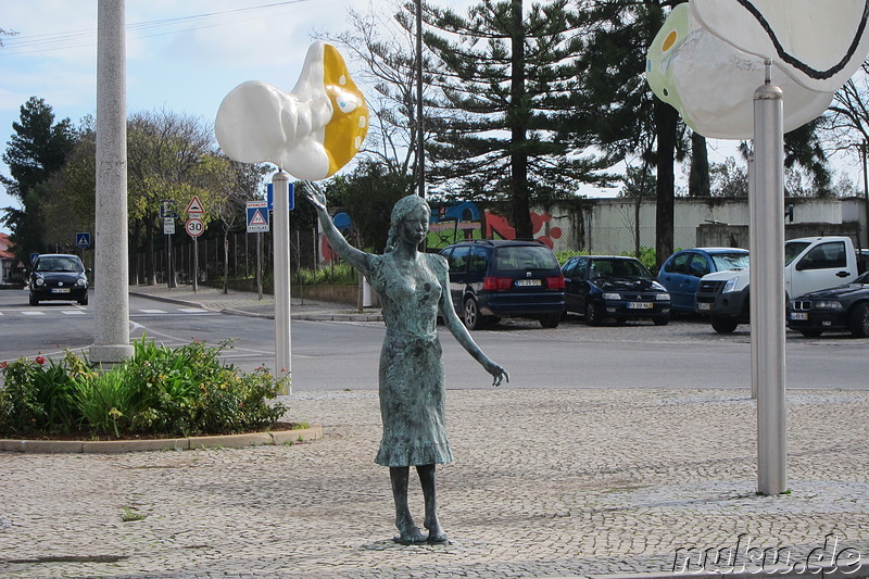 Am Bahnhof in Tavira, Portugal