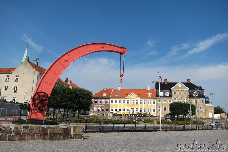 Am Bootsanleger in Helsingör, Dänemark