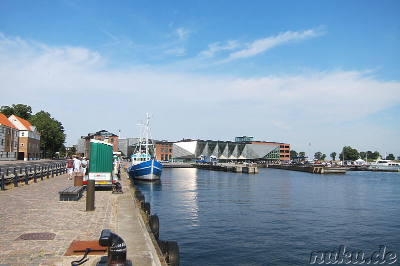 Am Bootsanleger in Helsingör, Dänemark