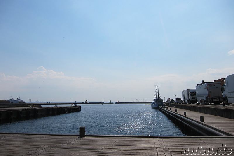 Am Bootsanleger in Helsingör, Dänemark