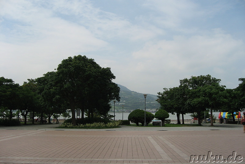 Am Danshui River in Xinbei-Danshui, Taiwan