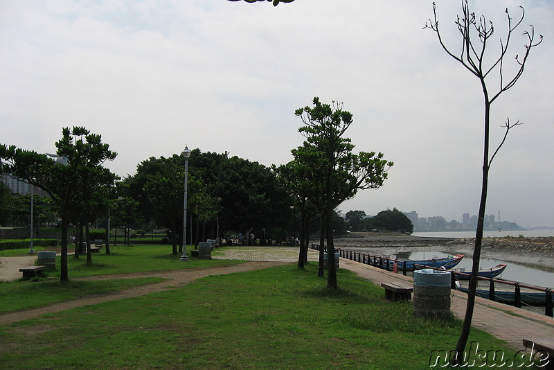 Am Danshui River in Xinbei-Danshui, Taiwan