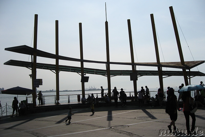 Am Danshui River in Xinbei-Danshui, Taiwan