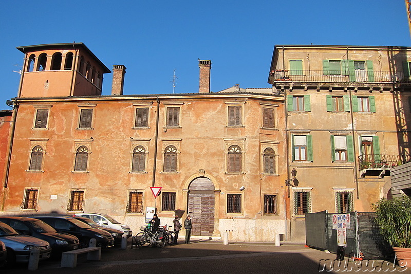 Am Dom in Verona, Italien