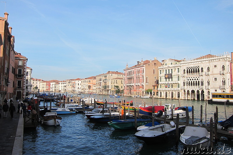 Am Grand Canal in Venedig, Italien
