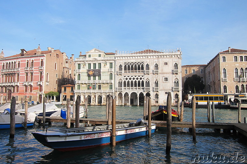 Am Grand Canal in Venedig, Italien