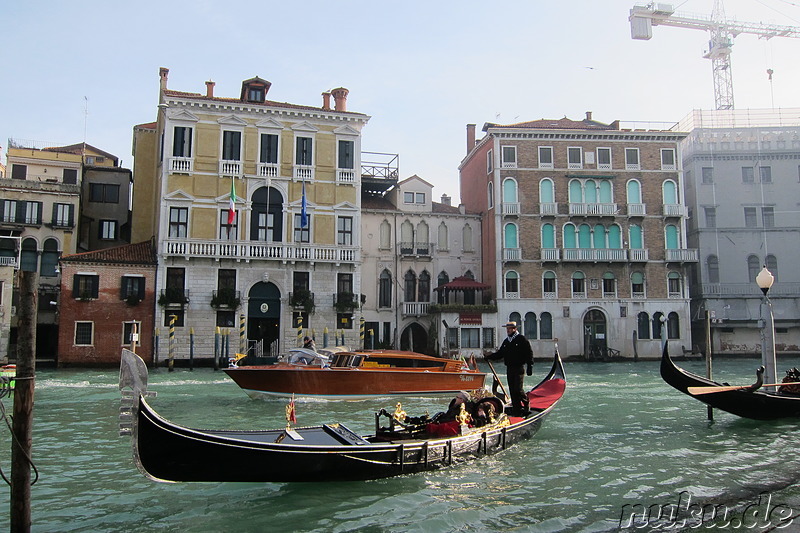 Am Grand Canal in Venedig, Italien