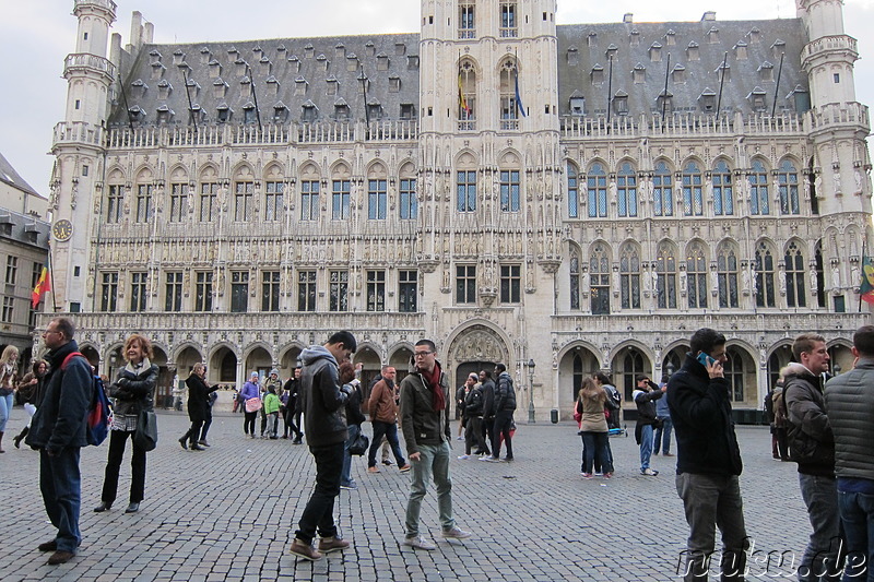 Am Grote Markt in Brüssel, Belgien