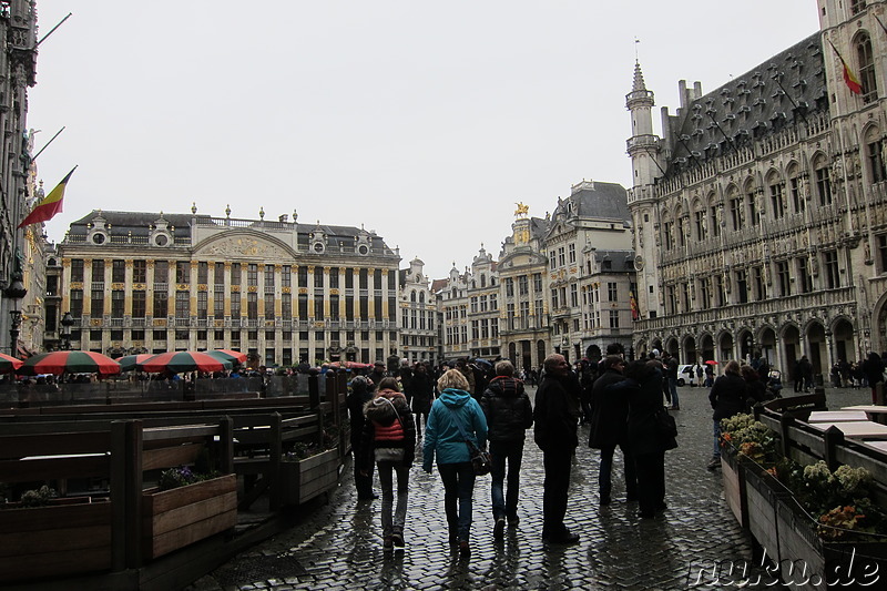 Am Grote Markt in Brüssel, Belgien