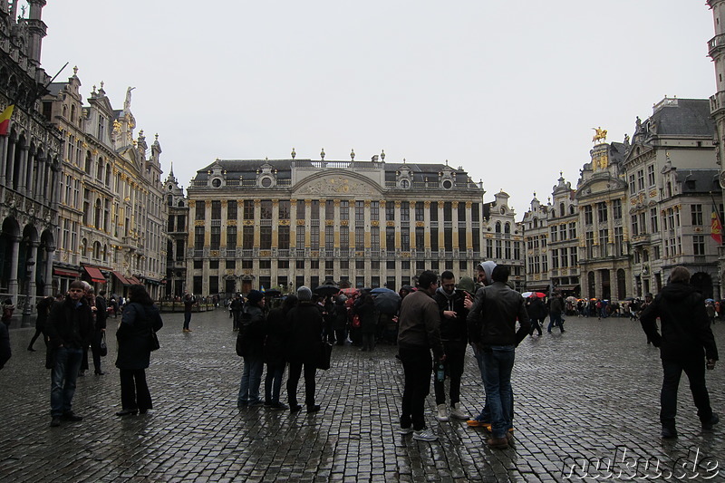 Am Grote Markt in Brüssel, Belgien