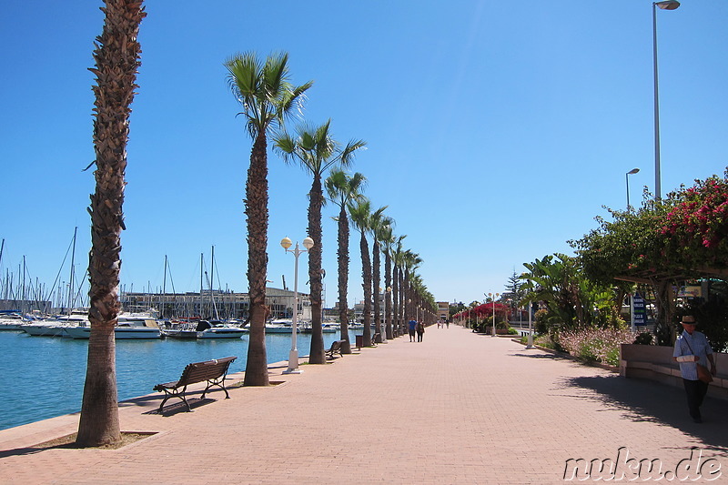 Am Hafen von Alicante, Spanien