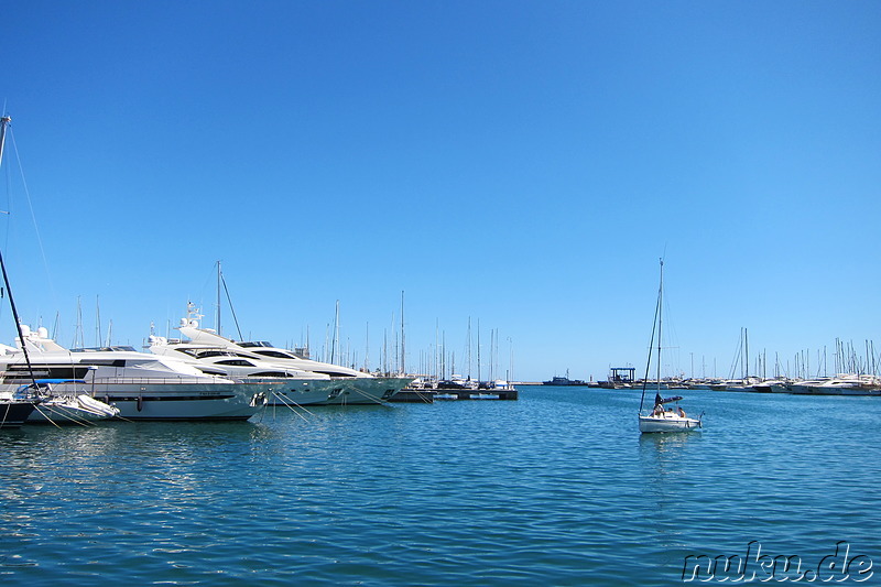 Am Hafen von Alicante, Spanien