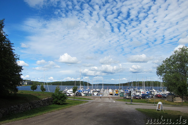 Am Hafen von Lappeenranta, Finnland