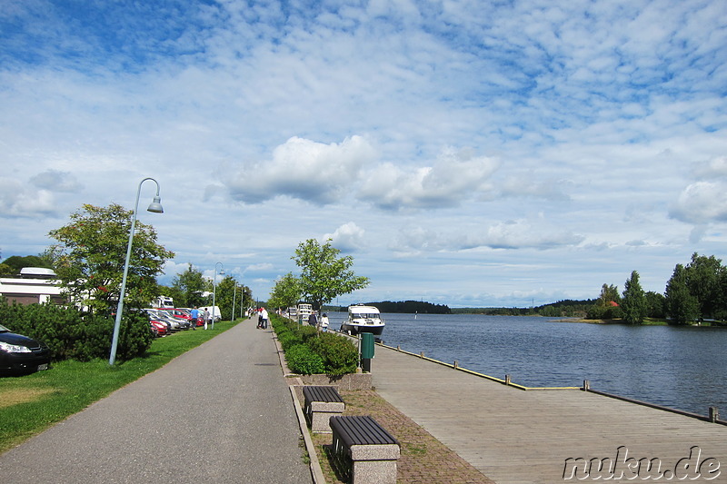 Am Hafen von Lappeenranta, Finnland