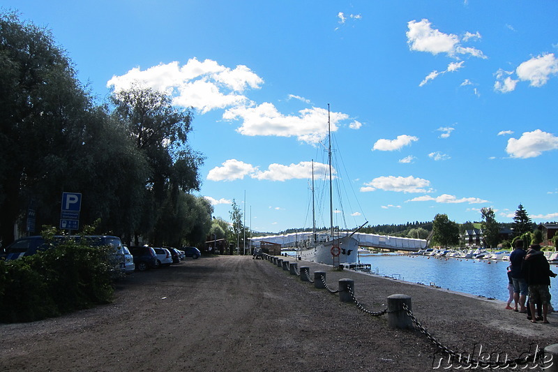 Am Hafen von Porvoo, Finnland