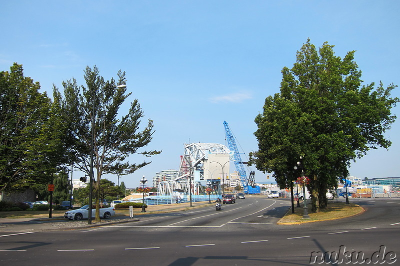 Am Hafen von Victoria auf Vancouver Island, Kanada