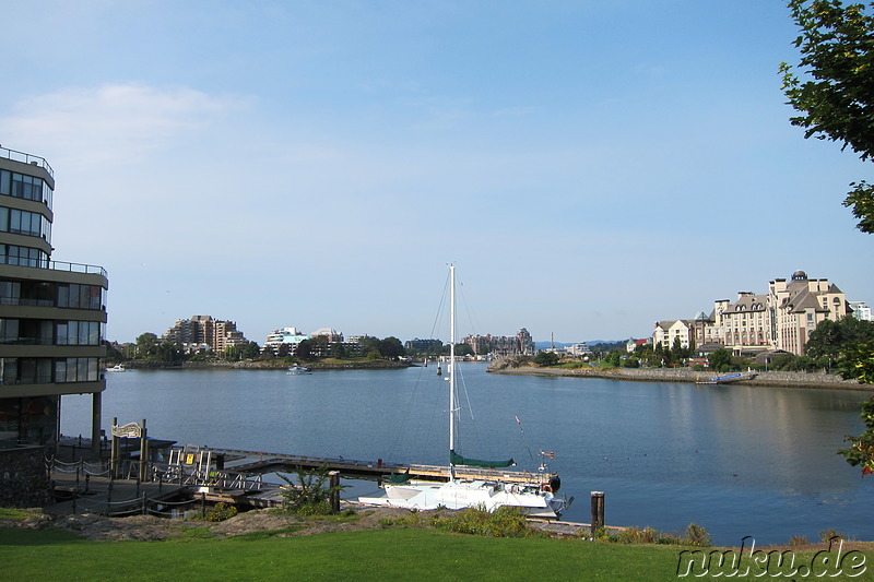 Am Hafen von Victoria auf Vancouver Island, Kanada