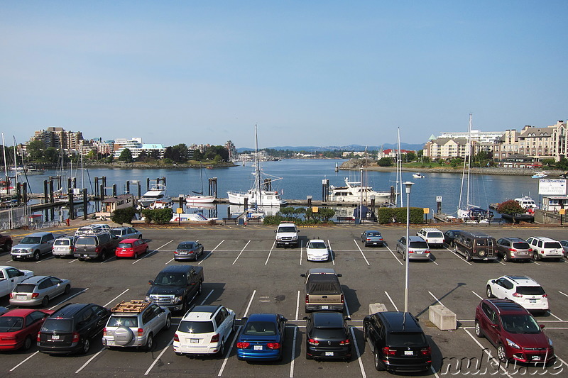 Am Hafen von Victoria auf Vancouver Island, Kanada