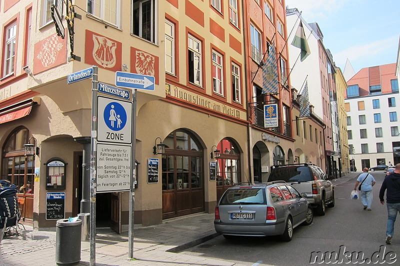 Am Hofbräuhaus in München