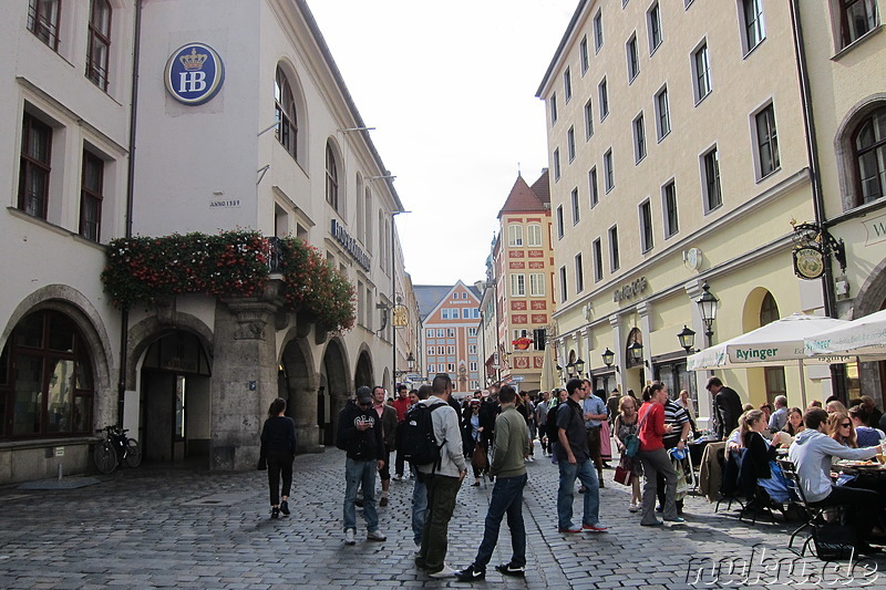 Am Hofbräuhaus in München