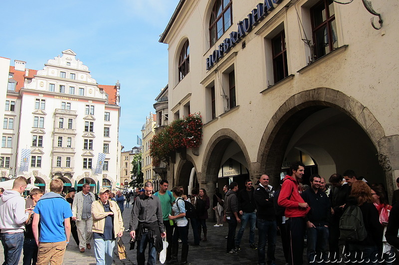 Am Hofbräuhaus in München