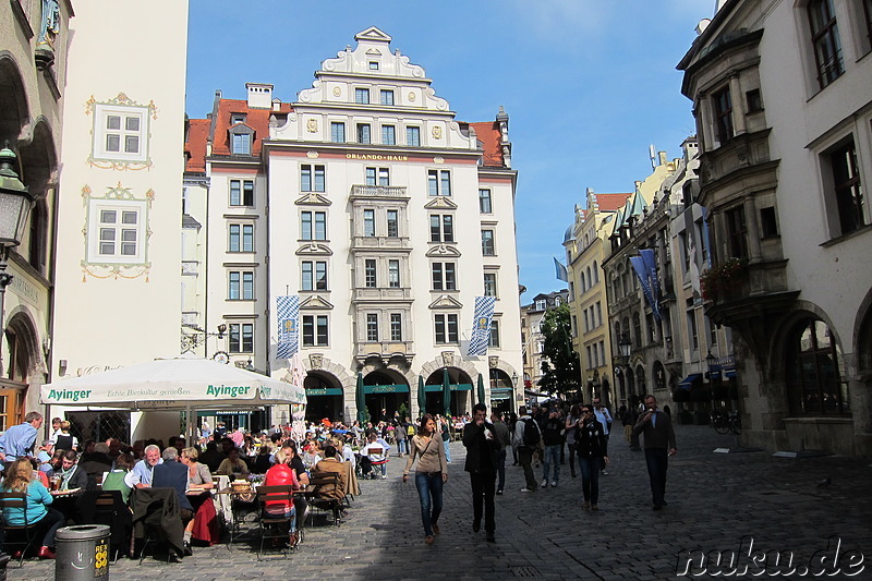 Am Hofbräuhaus in München