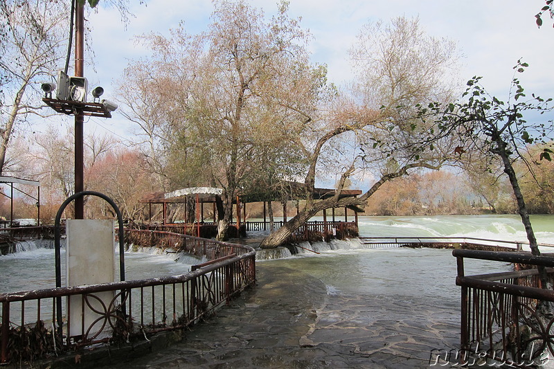 Am Köprüpazari Fluss bei Aspendos, Türkei