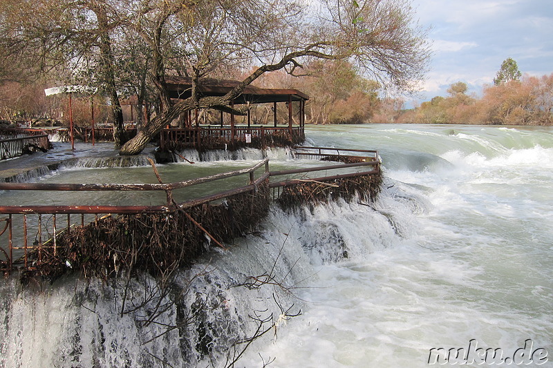 Am Köprüpazari Fluss bei Aspendos, Türkei