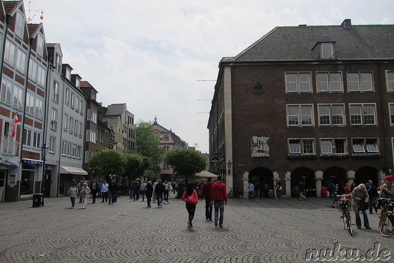 Am Marktplatz in Düsseldorf