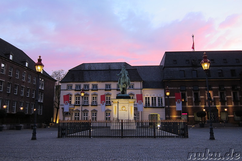 Am Marktplatz in Düsseldorf