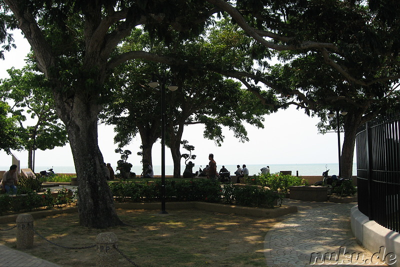 Am Meer in George Town, Pulau Penang, Malaysia