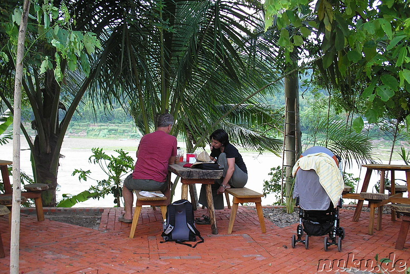 Am Mekong in Luang Prabang, Laos