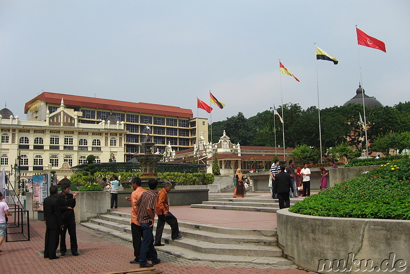 Am Merdeka Square in Kuala Lumpur, Malaysia