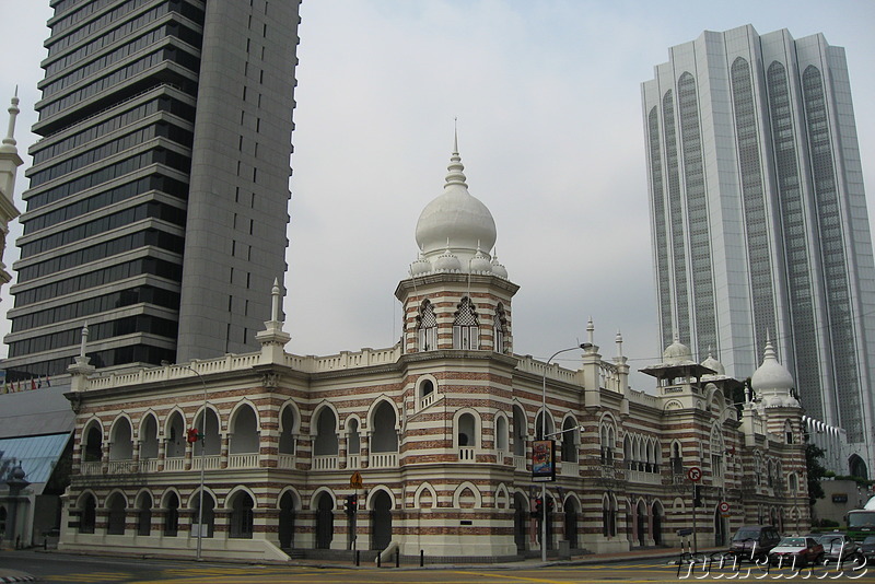 Am Merdeka Square in Kuala Lumpur, Malaysia