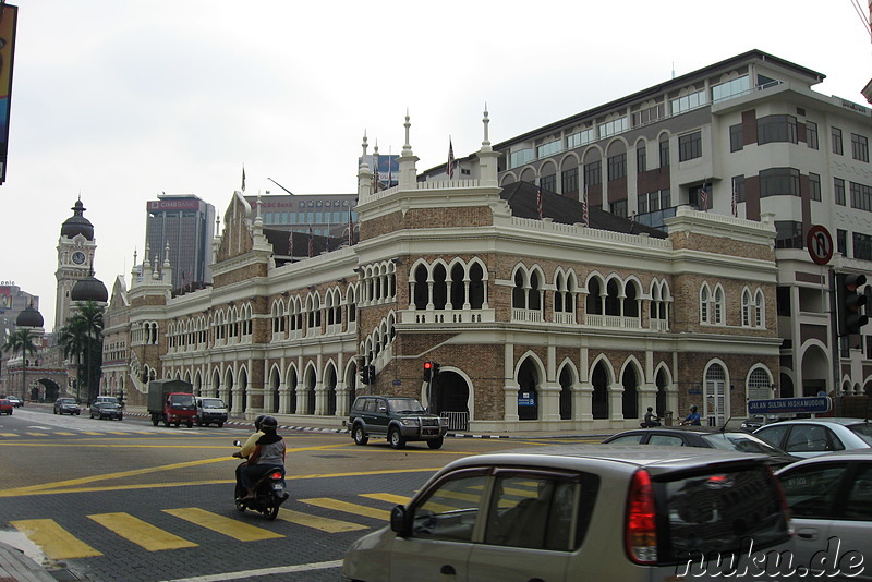 Am Merdeka Square in Kuala Lumpur, Malaysia